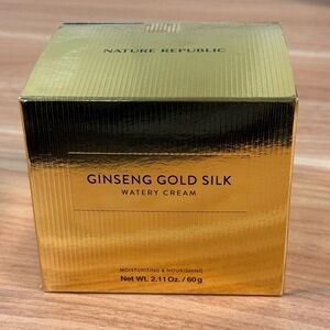 Nature Republic Ginseng Gold Silk Water Cream 60g NEW